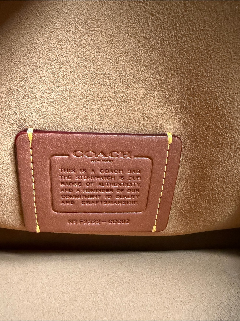 🤎 EUC Coach Structured Tabby Bag 26 🤎 - Picture 8 of 12
